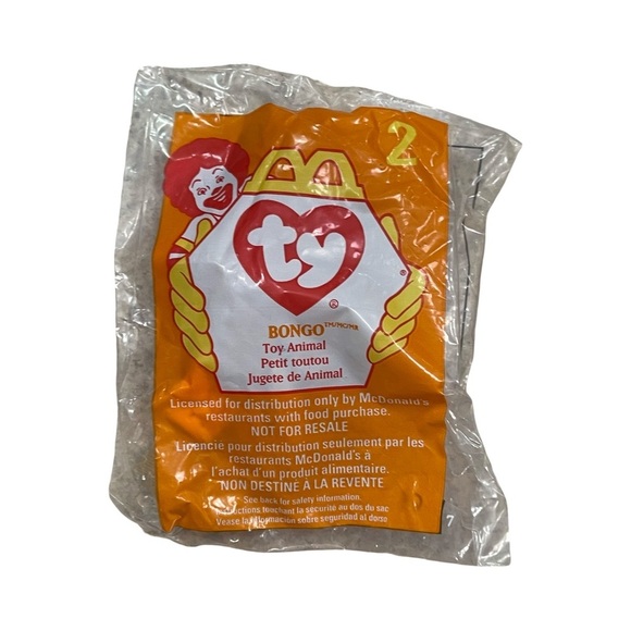 Ty Other - Ty Teenie Beanie Baby Named Bongo the Monkey!